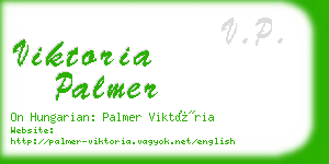 viktoria palmer business card